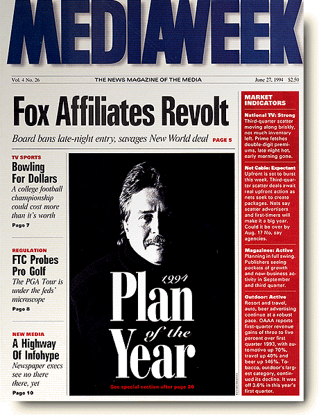 MediaWeek Plan of the Year Cover
